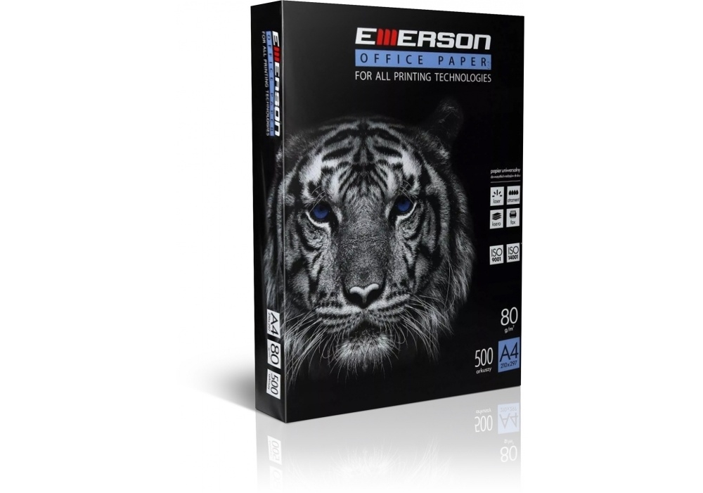 Папір для друку EMERSON A4, 80 г/м2, 500 арк., білий